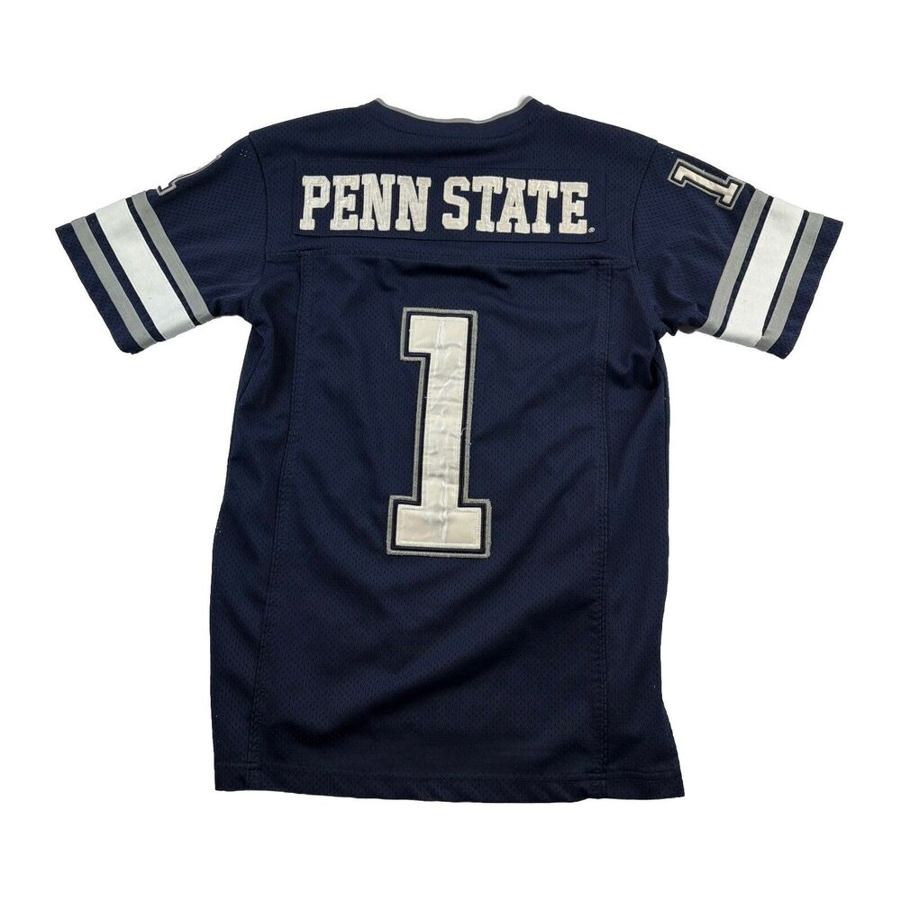 Penn State Nittany Lions Youth Jersey #1 Kids S 8-10 Mesh Colosseum Short Sleeve